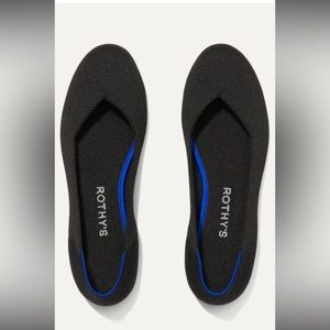 Rothy’s The Flat in Black. Sz 9.5 Like New Condition! Love them,just too small